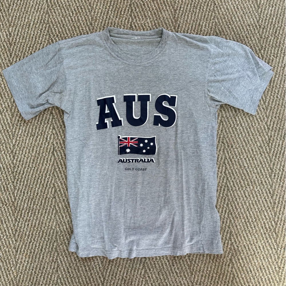 Australia Grey T-Shirt - Medium